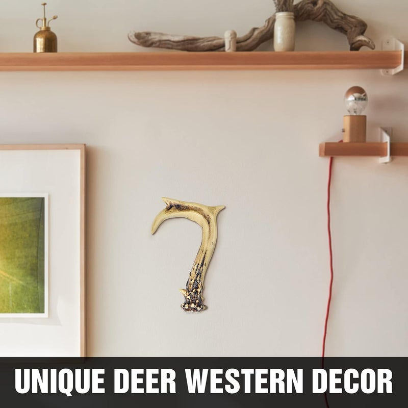 Pine Ridge Personalized Name Art 6" Antler Number 7" Home Decor - 3D Western Decorative Hanging Wall Letters, Numbers, and Symbols Decorations Deer Antler Monogram Hunting Sign Design - Image 4
